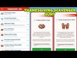 HOW TO GET ALL 10 BITLIFE THANKSGIVING SCAVENGER ITEMS | Thanksgiving Scavenger Hunt in Bitlife