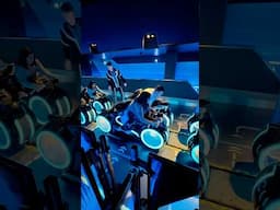 FULL TRON RIDE at Magic Kingdom Disney #rollercoaster