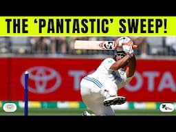 Epic: Rishabh Pant toys with Pat Cummins; smashes him for a no-look sweep 6! BGT 2024-25