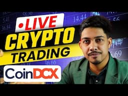 🔴CRYPTO LIVE TRADING 18 NOV ZERO Brokerage #btclivetrading Coin DCX