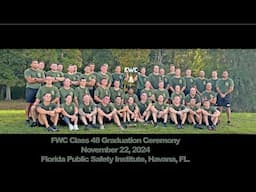 FWC LE Class 48 Graduation