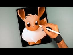 Eevee (Pokemon) | Digital Drawing