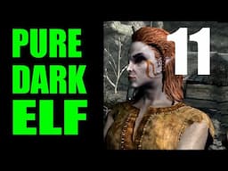 Skyrim PURE DARK ELF Challenge Run Walkthrough Part 11: Gallows Hall & the Paralyze Spell