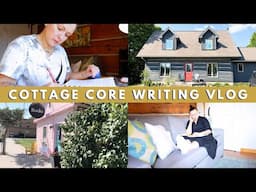 Cottage Core Writing Vlog // Editing My Gothic Romantasy Novel