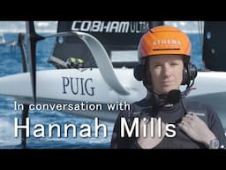 Hannah Mills on a historic Women's America's Cup