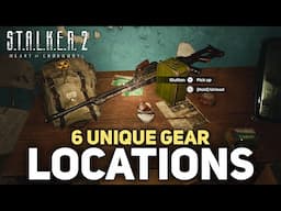 How To Get Glutton LMG, Cuirass Exoskeleton, Weird Nut Artifact & More (Unique Gear) Stalker 2