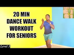 20-Minute DANCE WALK WORKOUT for SENIORS - Low Impact and Knee Friendly