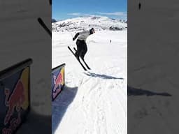 Skier vs 200ft Slip n’ Slide…