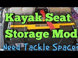 DIY Kayak Seat Storage | Feelfree Lure 13.5 V2 | Dewalt T-Stack Drawer | Kayak Storage Mod