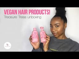 Vegan hair products! | Treasure Tress February Unboxing & Product Review