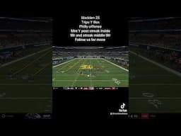 Deep bomb glitch play Madden 25 #tips #madden25 #football #tips #glitch #best