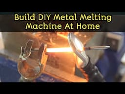 How To Make Metal Melter At Home | Simple Tutorial