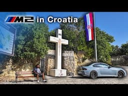 G87 BMW M2 in Croatia! Lamborghini Huracan highway chase & undercover police! Route to Slovenia!!