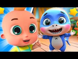 3D Animals Cartoons 🐰 Black Sheep & Baby Shark Kids Songs TV