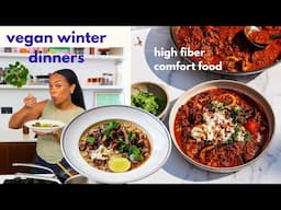 Nourishing Cosy Autumn Dinners | Winter Warmers ep.1 high fibre comfort food