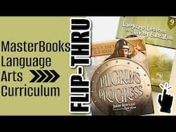 MASTERBOOKS LANGUAGE LESSONS FOR A LIVING EDUCATION FLIP THRU| LANGUAGE ARTS CURRICULUM FLIP THROUGH