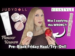 I used the TirTir Cushion WRONG? Yesstyle/Flower Knows Haul & Try On