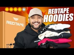 Top 5 Best Red Tape Hoodies for College 🔥 Myntra Winter Sweatshirt/Hoodie Haul 2024 | ONE CHANCE￼