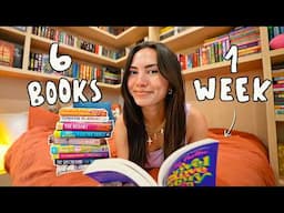 I tried reading my 6 book TBR in one week...