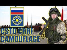 Uniform and Equipment of the Russian CRRF Contingent | Camouflage of CRRF CSTO