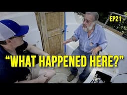 EXPERT HELP!! Fixing a propane locker & sailboat steering  - EP21 Ran-day #sailboatrefit