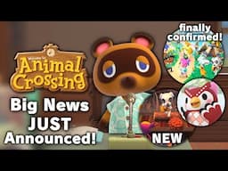 Big News JUST Announced For Animal Crossing Players!