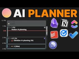 The Best AI Planner app for Obsidian is Morgen