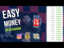 The Most FUN and EASIEST Way To Make Money On Instagram - Guaranteed