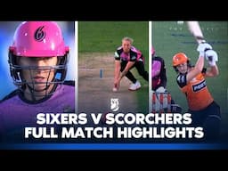 Perth Scorchers Women v Sydney Sixers Women | Full Match Highlights I 21/11/24