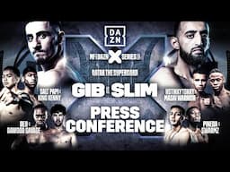 MISFITS & DAZN X SERIES 19 | QATAR: THE SUPERCARD | ANESONGIB VS. SLIM ALBAHER PRESS CONFERENCE LIVE