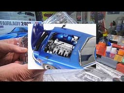 TAMIYA (NEW TOOL) NISSAN FAIRLADY 240Z UNBOX & REVIEW