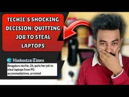 From Engineer to Thief: The Shocking Story of Job Loss and Laptop Theft | Arrested || Chandan Patel