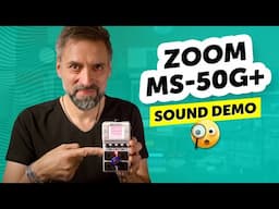 100 effects in one compact pedal | Zoom MS-50G+ | Sound Demo