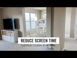 Cutting Screen Time in HALF | Family Minimalism