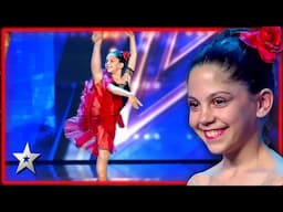 Sweet Young Dancer Performs a Beautiful Ballet Routine! | Kids Got Talent