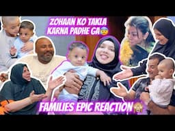 Our Families Reaction😳 Zohaan Ko Takla Karna Padhe Ga😰 | Sufiyan and Nida ♥️