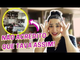 ORGANIZANDO OS ARMÁRIOS DA COZINHA | Estava um caos!