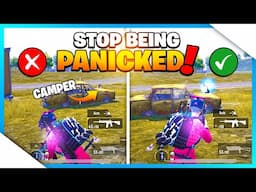 HOW TO HANDLE PANIC SITUATIONS EASILY IN PUBG MOBILE/BGMI TIPS AND TRICKS (Guide/Tutorial)