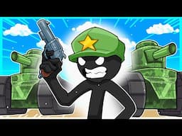 This is the BEST Stickman War Game Ever!  - Stickman Trenches