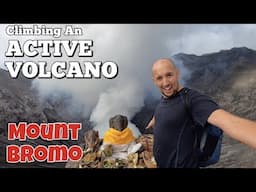 Climbing the most ACTIVE VOLCANO in Indonesia | Mount Bromo sunrise tour