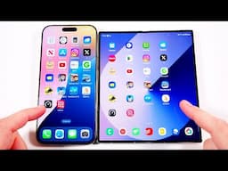 iPhone 16 Pro Max vs Galaxy Z Fold 6 Speed Test