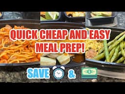 AFFORDABLE AND EFFOTLESS MEAL PREP IN A SNAP | WHATS FOR DINNER | WEEKLY MEAL PREP