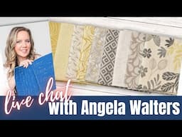 Live Chat with Angela Walters