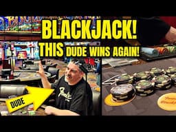 Blackjack - Big Win at the Table!