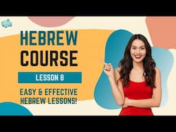 Speak Fluent Hebrew FAST with This Proven Beginner's Method! | Easy to Follow & Clear Pronunciation