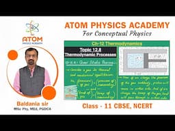 Thermodynamic Processes || Chap 12 Physics || Class 11 CBSE