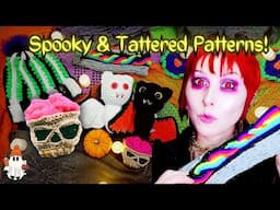 Crochet & Knit Patterns for Halloween, & a Tattered Knitting Masterclass!