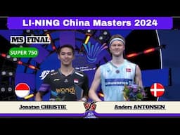 [FINAL] Jonatan CHRISTIE (INA) vs Anders ANTONSEN (DEN) | China Masters 2024