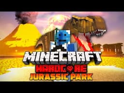 I Survived 100 Days of Hardcore Minecraft In Jurassic Park And Here’s What Happened