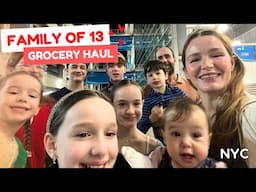 FAMILY OF 13 ONCE A MONTH GROCERY HAUL! $2473.78! (November)